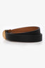 Hermès Gold Tone Black Swift Leather Medor Infini Double Tour Bracelet