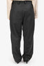 Sofie D'Hoore Grey Wool Drop Waist Trousers Size 42