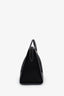 Gucci Black Canvas Leather Extra Large GG Bauletto Duffle Bag With Strap