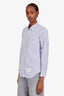 Thom Browne Blue Cotton Long Sleeve Button Down Shirt Size 1