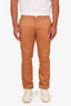 Gucci Brown Cotton Pants Size 32 Mens
