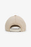 Gucci Cream Wool Lamé Crystal GG Baseball Cap