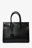 Saint Laurent 2021 Black Smooth Leather Baby Sac De Jour Top Handle