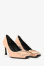 Roger Vivier Pink Patent Leather 'Trompette' Pumps Size 35.5