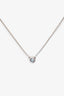 Tiffany & Co. Elsa Peretti Sterling Silver 0.05ct 'Diamonds By The Yard' Necklace