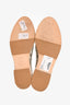 Stuart Weitzman Grey Raffia Loafers Size 38