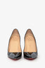 Christian Louboutin Black Patent So Kate Heels Size 38.5