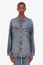 Alexander Wang Blue Cotton Denim Jacket Size S
