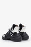 Louis Vuitton Black/White Mesh Leather Archlight Sneakers Size 39.5