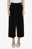 Douchanglee Brown Velvet Crop Trousers Size 36