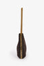 Stella McCartney Dark Brown Vegan Suede Mini Falabella Shoulder Bag