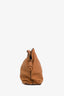 Loewe Brown Leather Flamenco Knot Shoulder Bag