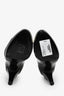 Pre-loved Chanel™ Black/White Patent Cap Toe Platform Heels Size 42