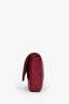 Pre-loved Chanel™ Burgundy Lambskin Mini Coco Hearts Micro Bag