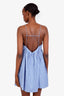 Reformation Blue/White Striped Amara Mini Dress Size M