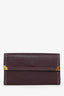 Louis Vuitton Plum Leather Suhali Porte Tresor International Wallet