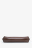 By Far Brown Semi-Patent Leather Amber Shoulder Bag