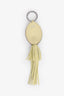 Hermès Lime Yellow Epsom Calfskin Leather Poulpe Key Ring