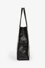 Prada Black Crinkle Nappa Leather Medium Tote Bag