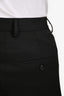 Maison Margiela MM6 Black Wool Blend Maxi Skirt 38