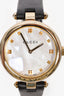 Gucci Stainless Steel Diamantissima Watch with Leather Strap