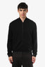 Louis Vuitton Black Jersey Reversible Monogram Zip Up Jacket Size M Men's