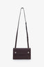 Hermès 2023 Rouge Sellier Epsom Leather Hermèsnap Wallet With Strap