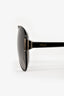 Fendi Grey/Brown Aviator Sunglasses