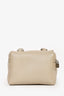 Loro Piana Shimmer Grey Calfskin Extra Pocket Mini Crossbody