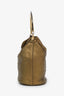 Pre-loved Chanel™ 2018-19 Gold Metallic Paris-Hamburg Python Chic Bucket Bag