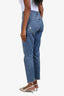 Agolde Blue Denim High Rise Unfinished Hem 'Riley' Jean Size 26