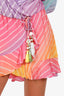 Rococo Sand Multicolour Striped Wrap Dress Size XS