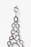 Mimi So 18k White Gold Diamond 'Jackson Teton' Link Bracelet