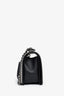 Pre-loved Chanel™ 2016-17 White/Black Leather Chevron Medium Boy Shoulder Bag