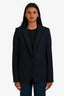 Veronica Beard Navy Blue/Grey Dickey Blazer Size 6