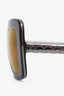 Pre-loved Chanel™ Burgundy Square Silver CC Sided Sunglasses