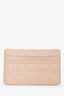 Christian Dior Pink Leather Cannage 'Miss Dior' Shoulder Bag