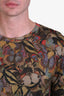 Valentino Multicolour Cotton Butterfly Print Short Sleeve T-Shirt Size L Men's