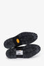 Alexander Wang Black Nylon Zip-Up Studded Ankle Boots Size 38.5
