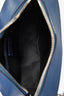 Jimmy Choo Navy Leather 'JC' Emblem Hale Crossbody Bag