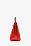 Hermès 2016 Red Togo Leather Kelly 32 with Strap GHW