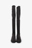 Stuart Weitzman Slate Suede Over the Knee Boots Size 6.5