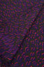 Louis Vuitton Black/Pink/Purple Cashmere Silk Stephen Sprouse Leopard Stole Scarf