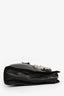 Versace Black Leather 'Medusa' Clutch SHW