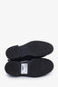 Thom Browne Navy/White Leather-trimmed Tweed Loafers Size 36
