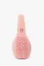 Miu Miu Pink Shearling Wander Hobo Bag