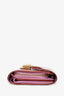 Louis Vuitton x Takashi Murakami White Canvas and Leather Monogram Joey Wallet
