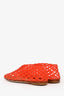 The Row Red PVC Jelly "Mara" Sandals Size 38.5