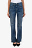 Nili Lotan Blue Denim High Rise Pocket Detail 'Francois' Jean Size 26