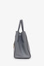 Fendi Grey Grained Leather Small 2Jours Tote with Strap